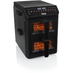 Princess Double Stack Airfryer 01.182490.01.001, 3000W, 11.2L, 11 programmi, elektrooniline juhtimine, must