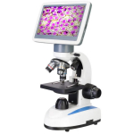 Levenhuk D85L LCD digitaalmikroskoop LL_78902, 2MP, 7" LCD, 40-1600x, LED, 4x/10x/40x, NA 0.65, 90x90, metall