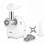 Zelmer ZMM4080B hakklihamasin, 70504714P, 1900W, 2,5 kg/min, 3 plaati, valge, metallkamber, vorstikinnitus
