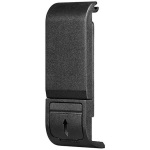PULUZ PU542B plastikust aku kaas GoPro Hero 9/10/11/12/13 jaoks, must, tolmukaitse, kaabli ava