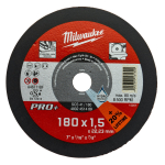 PLĀNA METĀLA GRIE&Scaron;ANAS DISKI PRO+, SCS 41 / 180 X 1.5 X 22 MM - 1 PC, 4932451489 MILWAUKEE