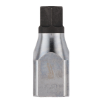 &frac12;&Prime; MUCIŅA AR SE&Scaron;STŪRA UZGALI, 1/2" DRIVE 14MM HEX BIT SOCKET, 4932480850 MILWAUKEE