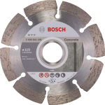Dim. grie&scaron;. ripa BPE 115x22.23 mm, Mazām leņķa slīpma&scaron;īnām DIMANTA GRIEZĒJDISKS STANDARD FOR CONCRETE, 2608602196 BOSCH