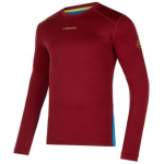 Krekls TOUR LS M, izmērs: S, Sangria/Electric Blue, 8020647176403 LA SPORTIVA