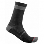 Velo zeķes ALPHA 18 Sock, izmērs: XXL, Black, 8050949474709 CASTELLI
