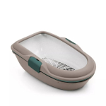 Kassi WC Furba Chic 59x39x22cm helehall/roheline 2197763 STEFANPLAST