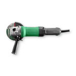 Disku slīpma&scaron;īna HIKOKI G13SE3YHZ, 1400 W, 125 mm, automātiskā oglekļa suku apstā&scaron;anās, dro&scaron;ības slēdzis