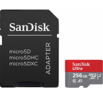 microSDXC m&auml;lukaart 256GB koos SD adapteriga kuni 150MB/s A1 Class 10 UHS-I SDSQUAC-256G-GN6MA SanDisk