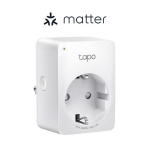 TP-Link Tapo P110M Mini Smart Wi-Fi Plug Matter-sertifitseeritud 2.4 GHz 100-240 V~ 2990 W Valge