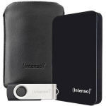 Intenso V&auml;line HDD 2.5" 6023690 1 TB, USB 3.2 Gen 1, 5400 RPM, lugemise kiirus 85 MB/s, kirjutamise kiirus 75 MB/s, must