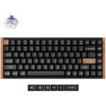 Keychron K2H-F1, klaviatuur, 75%, juhtmevaba ja juhtmega, RGB LED valgustus, magnetl&uuml;litid, QWERTY, must