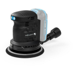 Hogert juhtmeta harjadeta juhuslik orbitaallihvija HT2E268-0ES 150 mm, 18 V, harjadeta, 7000-12000 RPM, tolmumais, pehme k&auml;epide
