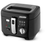 Mesko Frit&uuml;&uuml;r MS 4908, 1800 W, 2.5 L, Must, reguleeritav termostaat, eemaldatav &otilde;li anum