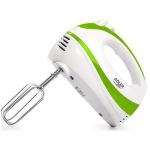 Adler | Mixer | AD 4205 g | Hand Mixer | 300 W | Number of speeds 5 | Turbo mode | White/Green
