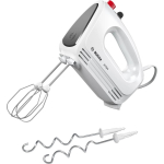 Bosch K&auml;si segisti MFQ22100, 375 W, 4 kiirusastet, Turbo režiim, Valge/Tumedashall