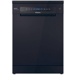 Candy Dishwasher | CF 5C6F0B | Free standing | Width 59.7 cm | Number of place settings 15 | Number of programs 8 | Energy efficiency class C | Display | Black