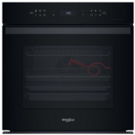 Whirlpool Oven | WOI6A8FPT1SBA | 73 L | Electric | Pyrolytic/Hydrolytic | Electronic | Steam function | Convection | Height 59.7 cm | Width 59.5 cm | Black