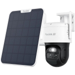 Reolink 4K Dual-Lens Wi-Fi 6 Battery-Powered Security Camera BWTMXPT4K01SP, 2.8mm/F1.6, 3840x2160, H.264/H.265, Micro SD