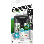 Energizer Pro ACU HR6 POW laadija, 421795, 100-240V, 2000mAh, 4 AA akut, &uuml;lelaadimise kaitse, aku indikaator