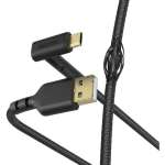 Hama USB kaabel 00187215, 1.5m, must, USB 2.0, Micro-USB pistik, USB Type-A pistik, 2A, 480Mbit/s