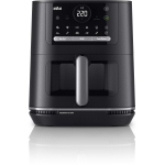 Braun MultiFry5 HF5073, 2000W, 6L, 80-220&deg;C, 20 programmi, puutetundlik juhtimine, LCD, must