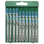 Bosch T-puslehe terade komplekt 2609256745, 10 tk, metallile, 2xT 118 A, 2xT 118 B, 2xT 118 G, 2xT 127 D, 2xT 227 D