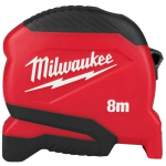 Milwaukee 4932498780 Kompaktne m&otilde;&otilde;dulint, 8m/25mm, 3,2m v&auml;ljaulatuvus, rebenemiskaitse, ergonoomiline