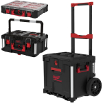 Milwaukee PACKOUT 3 tk ratastega kastide komplekt 4932498984, 560x900x570mm, 23kg, 2 ratast, 3 kasti, Packout s&uuml;steem