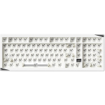 Akko Mineral 02 VIA DIY komplekt, 405mm, 142mm, 47mm, 2460g, alumiinium, valge, QWERTY, 8000mAh, USB+RF+BT, RGB