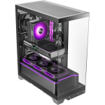 Tacens Mars Gaming MCPRISMA arvuti korpus Midi Tower, must, 2xUSB 2.0, 1xUSB 3.2, 7 pesa, 43cm GPU, 16.2cm CPU, RGB