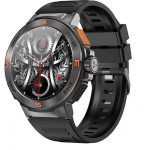 BlitzWolf BW-AT5 nutikell, 1,43" AMOLED, 466x466, IP67, 400mAh, Bluetooth 5.3, 5 nuppu, must