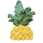 Loona kootud kost&uuml;&uuml;m Premium Pineapple, 99904CK00017, ananassimustriga, Loona Premium robotile