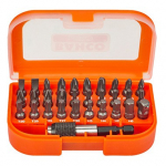 Otsikute komplekt 1/4 "(31 tk.) PH, PZ, TORX, SL, HEX 59 / S31B BAHCO