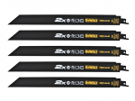 Tikksaetera metallile, 305mm 2X 14/18 TPI, 5tk DT2409L-QZ DeWALT