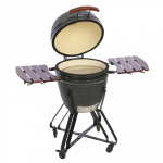 Grill Kamado keraamiline s&ouml;egrill 21&Prime; koos tarvikutega Kamado Classic 21&Prime; &Oslash; 55 cm keraamiline korpus kahe tsooni k&uuml;psetamine TBG21GRAY-01 Tumehall TunaBone