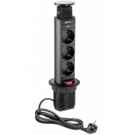 Pistikupesade torn lauale, 60mm; AE-BPW3S60-20