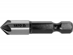 Faaspuur metallile ja puidule 8,3 mm 45&deg; 1/4 Hex HSS 40 mm YT-44722 Yato