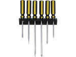 SCREWDRIVER SET, ON HANGER 6PCS 64090 TOYA