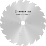 Ripāģa disks 315x30mm Construct wood top 20, Galda zāģiem PRO CONSTRUCT WOOD RIPZĀĢA ASMENS, 2608640691, BOSCH
