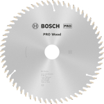 PRO Koka Ripzāģa Asmens, 210 mm, 60 zobi, 2608641190, BOSCH