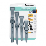 Savilcējsiksnas STRETCH-LOC Set 4pcs, Dusk Grey, 9327868139361 SEA TO SUMMIT