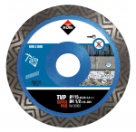 Dimanta disks TURBO VIPER TVP 115 mm, cietiem materiāliem, kods 30983, RUBI