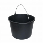 Būvniecības spainis 16L, izturīgs plastmasas, metāla rokturis, AW23516, AWTOOLS