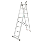 Kaheosaline alumiiniumredel FORCEKRAFT FK-BL-E209 2x9 astet 150 kg kandev&otilde;ime