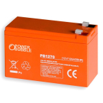 Li-Ion akumulators (AGM) 12V 7Ah (151 x 65 x 100 mm) 1.95kg Oranžs Power Bubble PB1207
