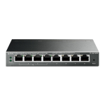 V&otilde;rgul&uuml;liti 8 &times; Gigabit RJ45 4 &times; PoE ja veebihaldusega TL-SG108PE 4&times;PoE (15.4 W pordi kohta) 4&times;ilma PoE Gigabit VLAN QoS Must TP-Link