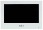 Dahua VTH2621GW-P 7&Prime; IP videouksekella monitor PoE TFT 1024&times;600 kahesuunaline heli kauglahtilukk H.264/H.265 micro-SD tugi Valge