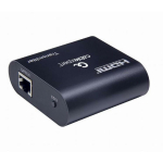 Gembird adapter DEX-HDMI-03 HDMI pikendaja 60 m, must