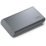 Lacie V&auml;line SSD STKH1000800 1TB, lugemiskiirus 1050 MB/s, kirjutamiskiirus 450 MB/s, USB Type-C, hall, paroolikaitse