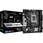 Asrock emaplaat H610M-H2/M.2D5, LGA 1700, DDR5 5600MHz, 4 SATA3, 2 HDMI, 7.1 CH heli, 4 USB 3.2, Gigabit Ethernet